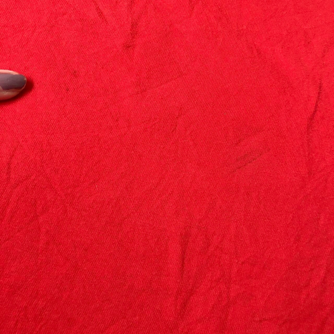 East High 1996 Red Single Stitch Cotton Tee (XL) - Image 4