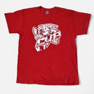 Kempenfelt Cup ice hockey sport red tee L