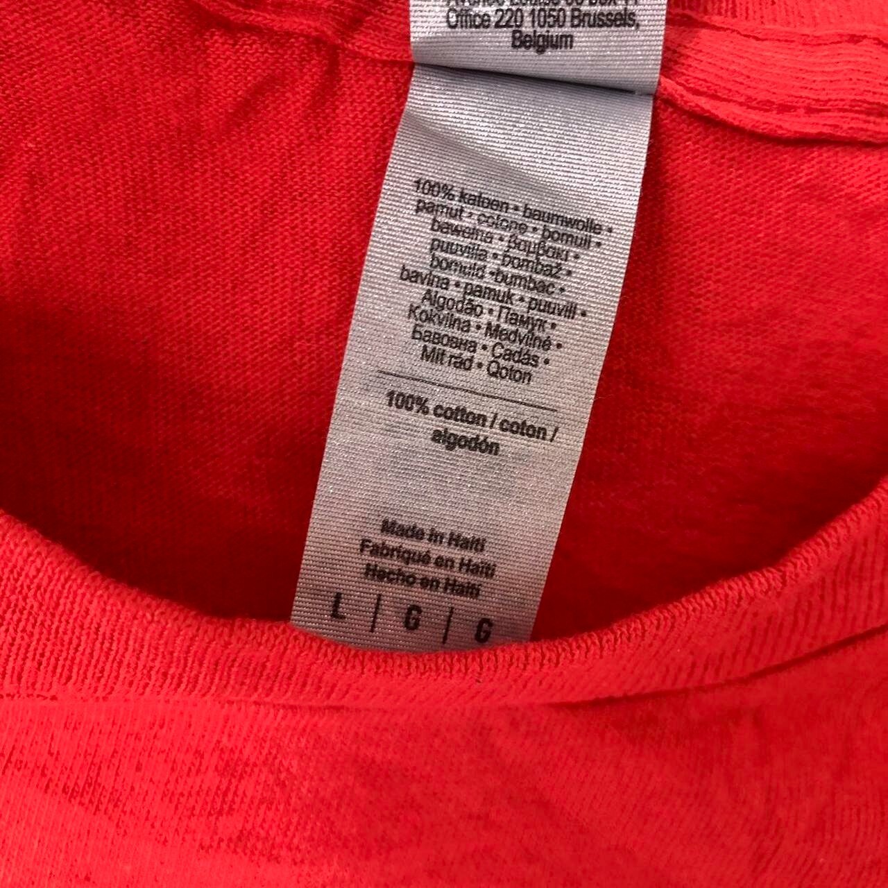 Kempenfelt Cup ice hockey sport red tee L - Image 4