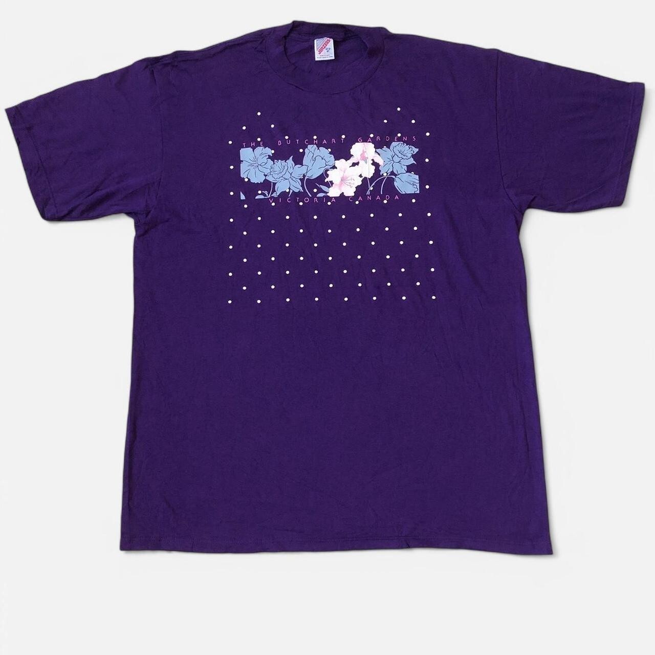 Dutchart Gardens Canada Purple Tee (XL)