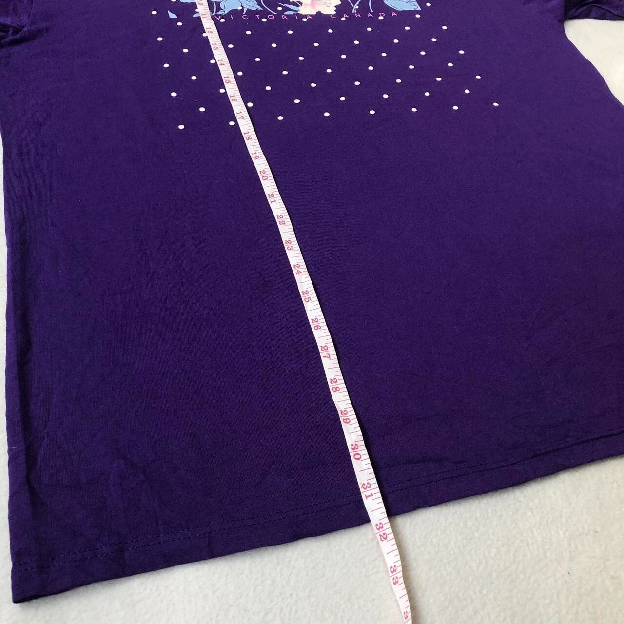 Dutchart Gardens Canada Purple Tee (XL) - Image 8