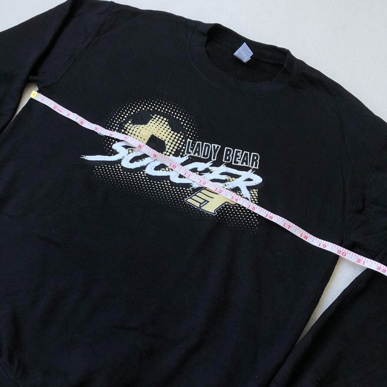 Lady Bear Soccer USA black crewneck sweatshirt Size S - Image 6