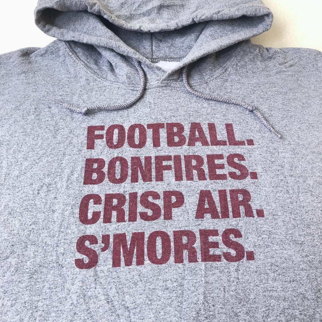 4 THINGS Espwa Fall Hoodie in dark grey and red Size L - Image 2