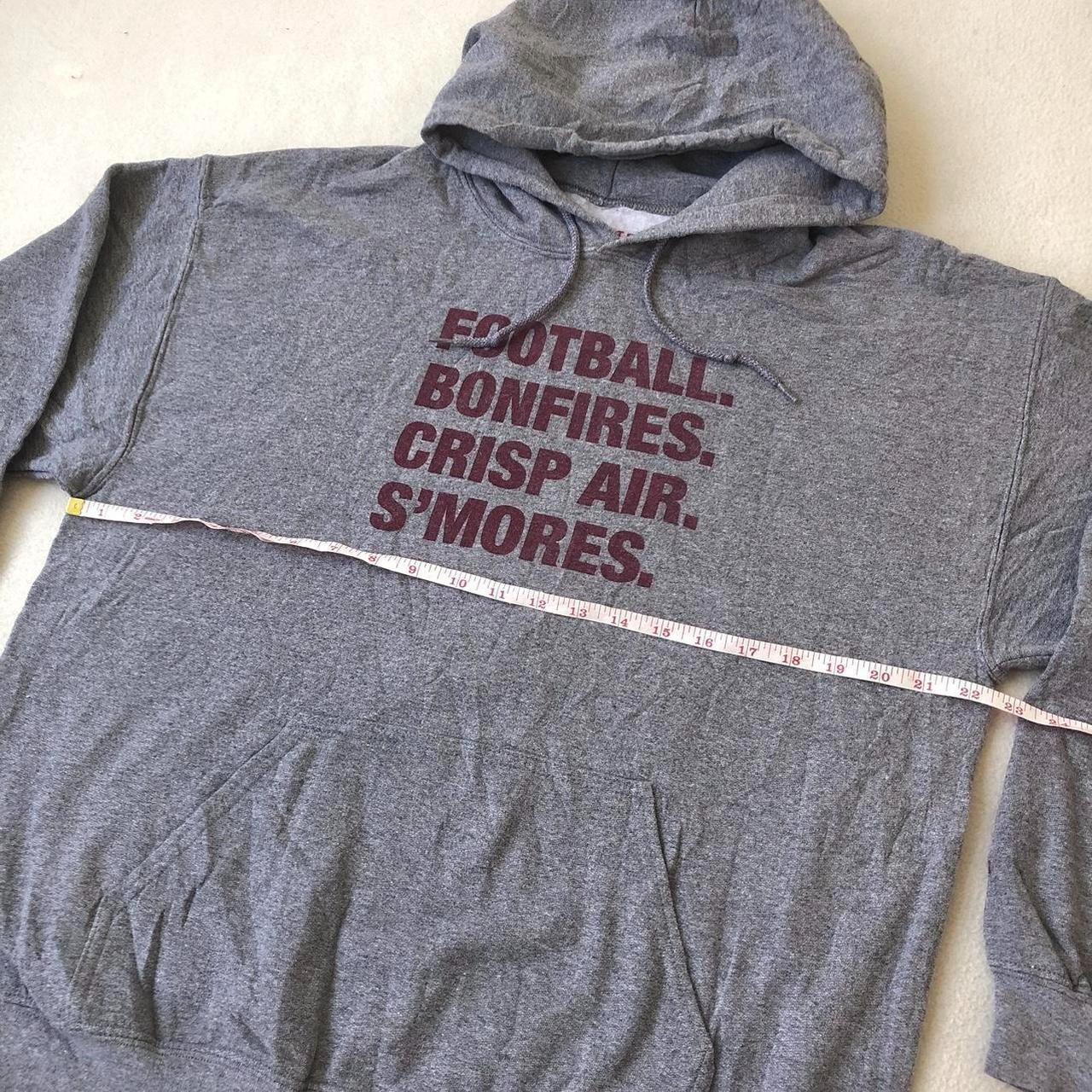 4 THINGS Espwa Fall Hoodie in dark grey and red Size L - Image 6