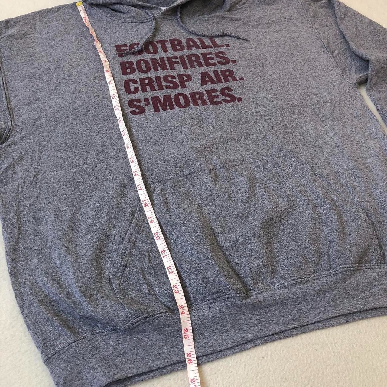 4 THINGS Espwa Fall Hoodie in dark grey and red Size L - Image 7