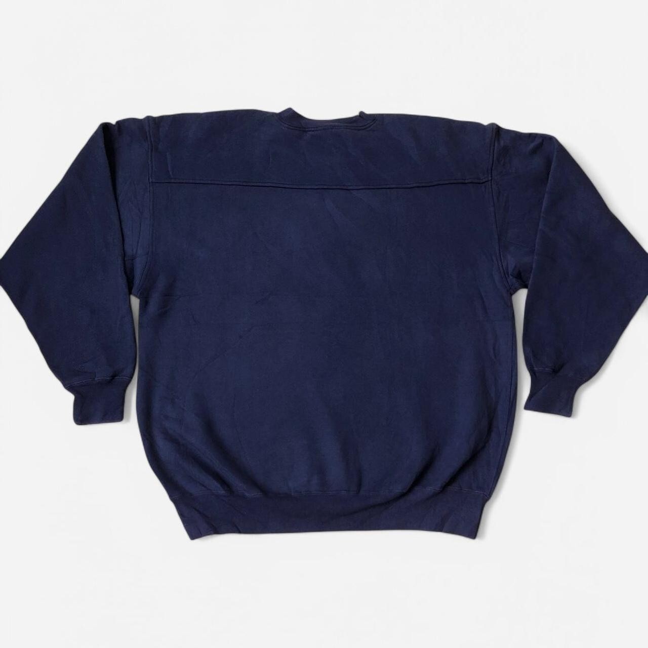 Vintage 90s USA Air Force Academy navy crewneck sweatshirt Size L - Image 2