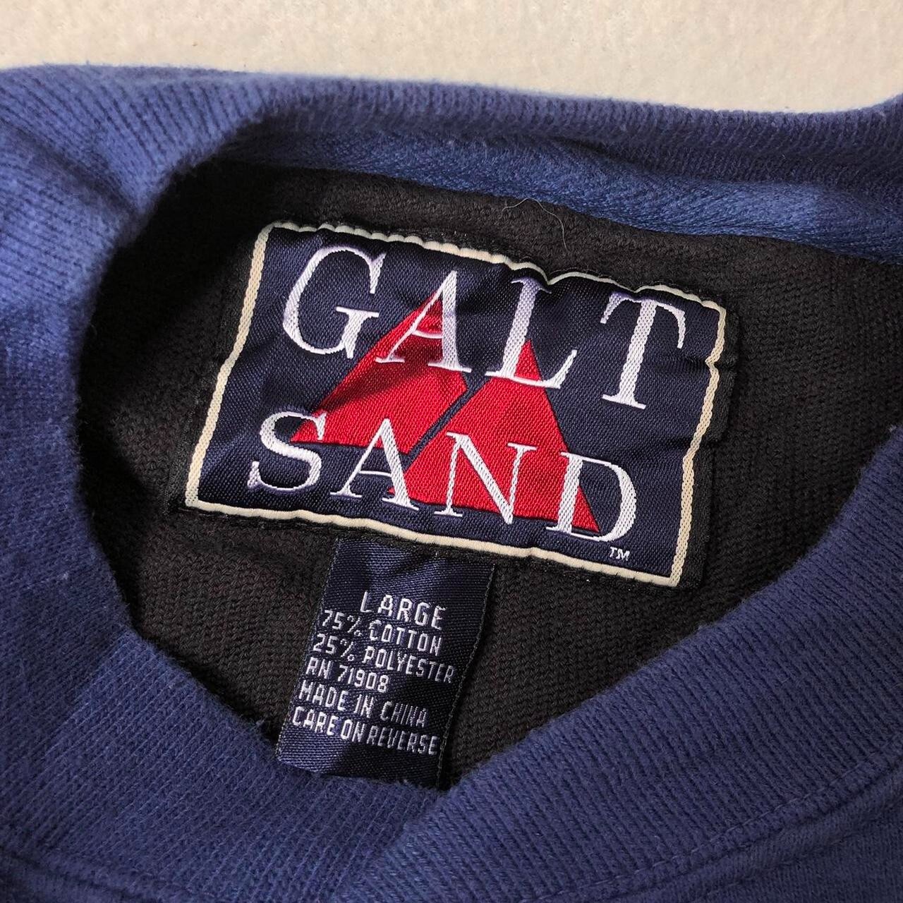 Vintage 90s USA Air Force Academy navy crewneck sweatshirt Size L - Image 4