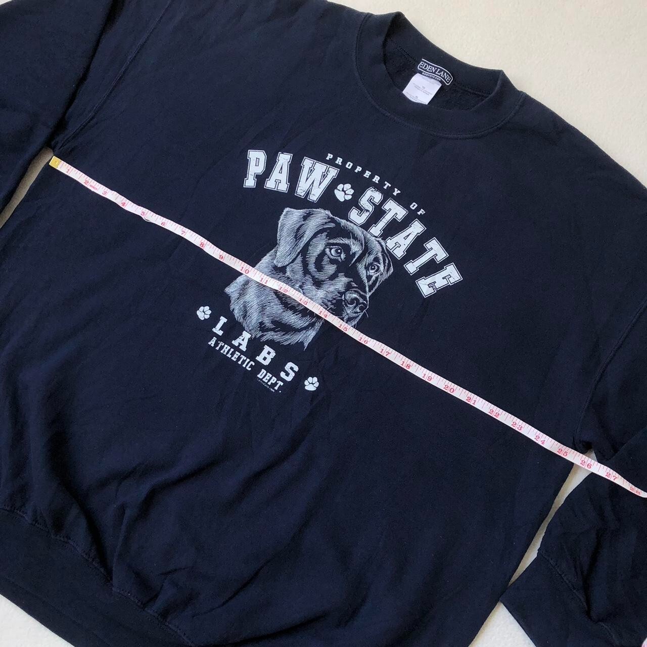 Vintage Paw State Labs crewneck navy sweatshirt Size XL - Image 5