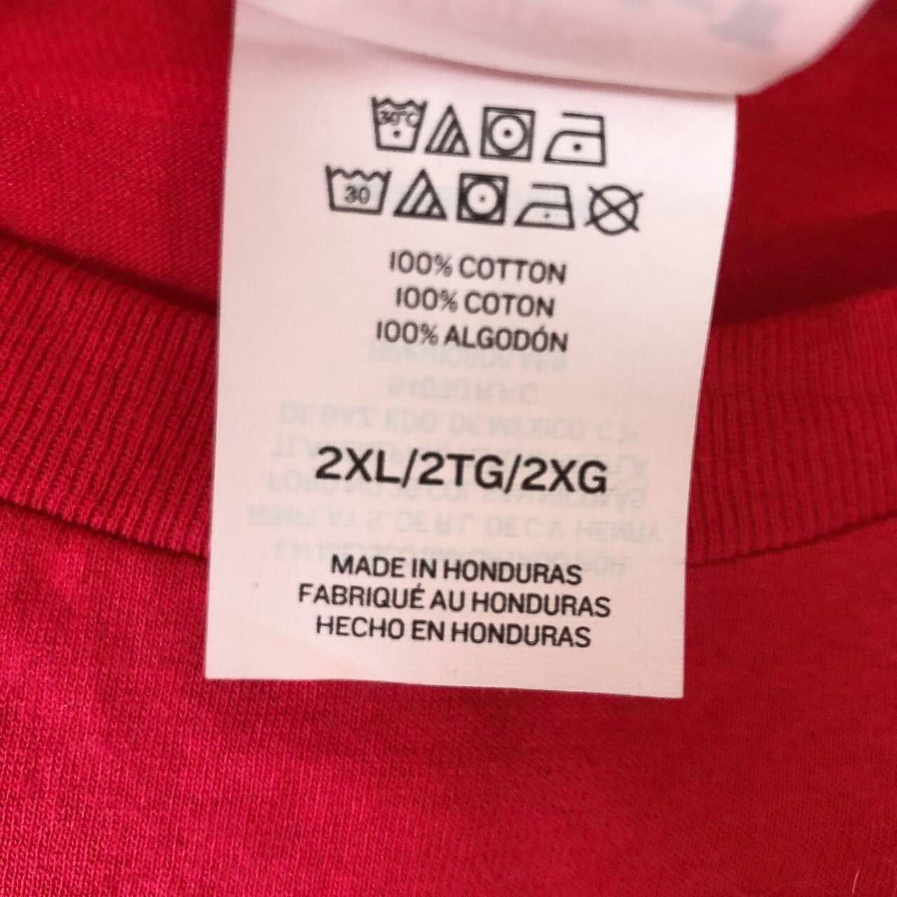 Dance Team Union National Championship 2024 red tee Size XXL - Image 4