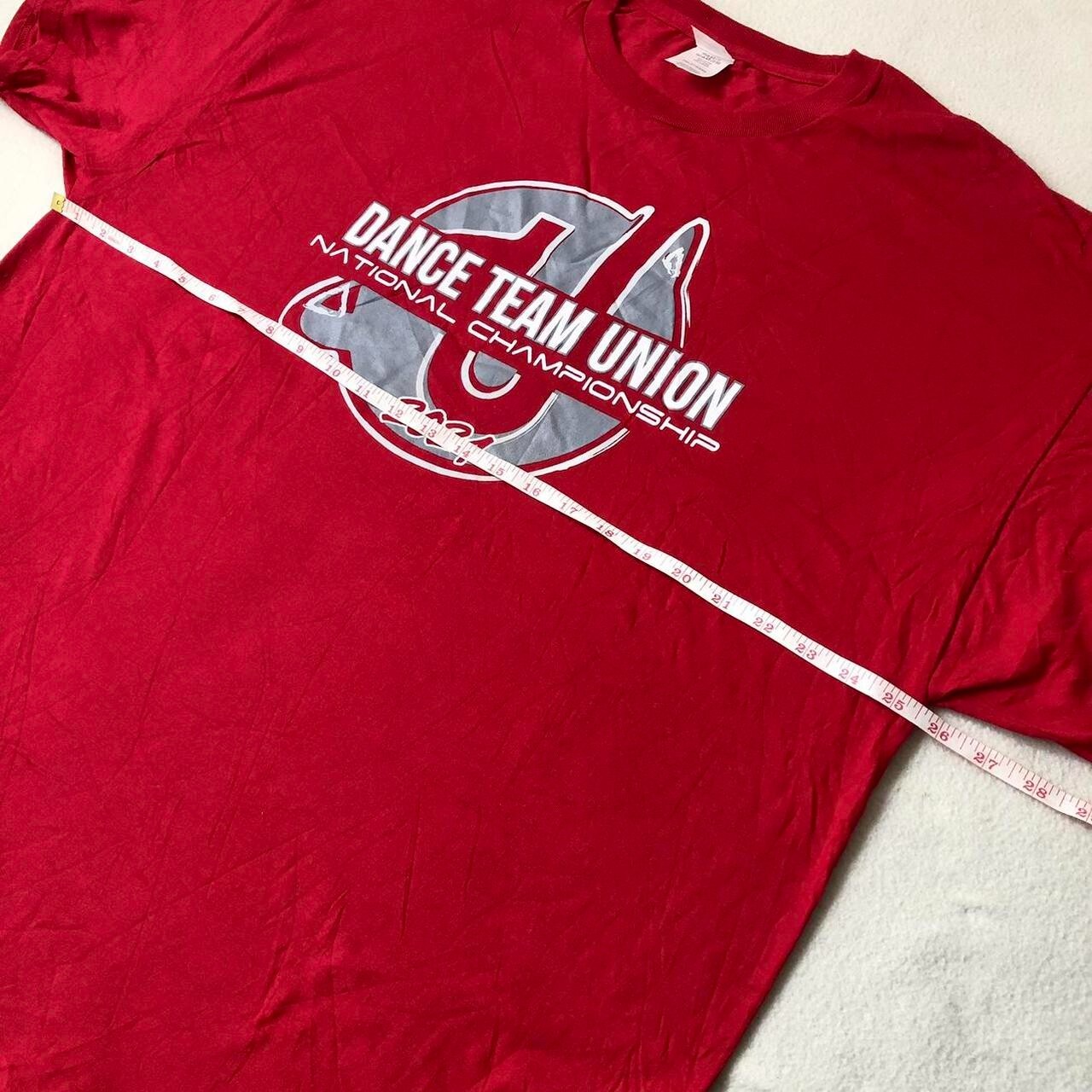 Dance Team Union National Championship 2024 red tee Size XXL - Image 5