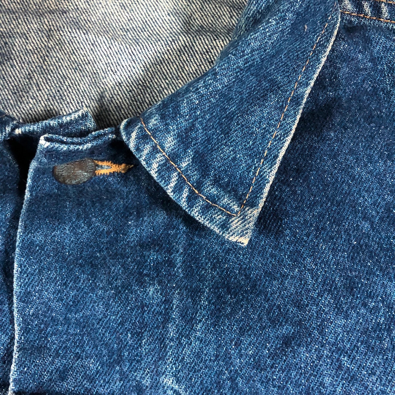 Vintage 90s Rustler Butterfly Trucker Denim Jean Jacket USA L - Image 6