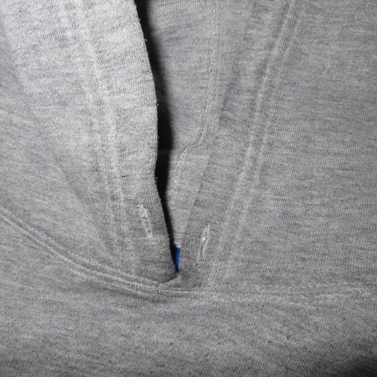 NFL x Rebook Philadelphia Eagles Spell Out Grey Pullover Hoodie M - Image 4