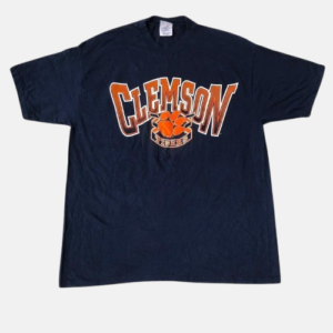 Clemson Tigers Navy Graphic Cotton Tee (XL)