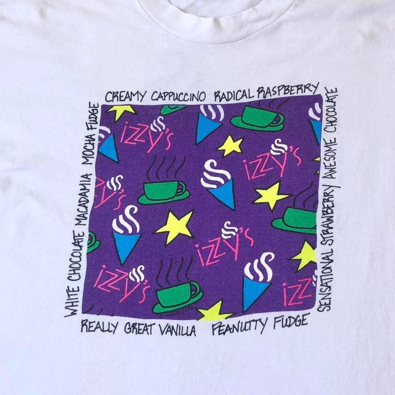 White Izzy’s Yoghurt Cafe Cotton Single Stitch (XL) - Image 3