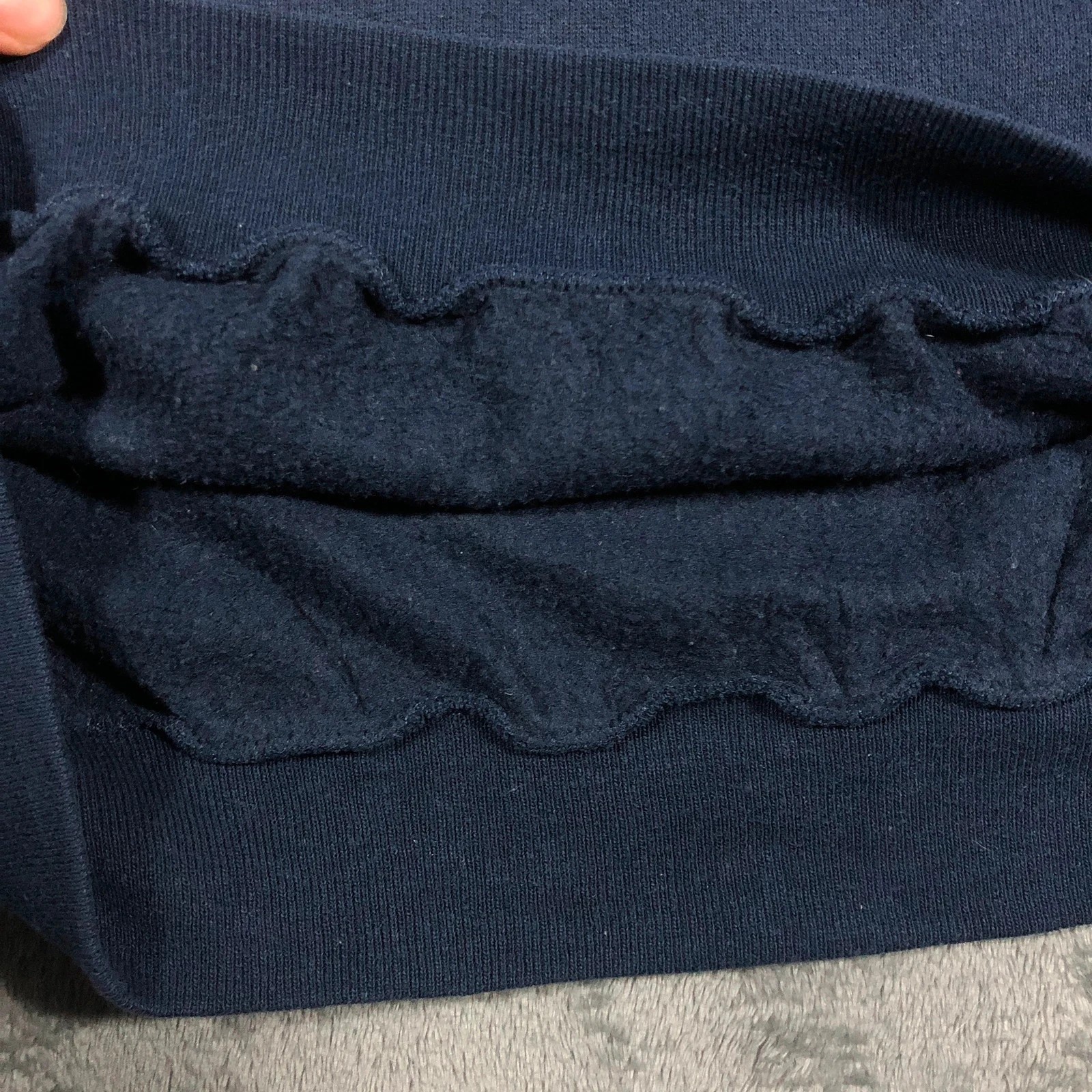 Cleveland Indians 1995 Champions navy Crewneck sweatshirt L - Image 6